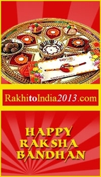 Shower Rakhi love and gifts to siblings